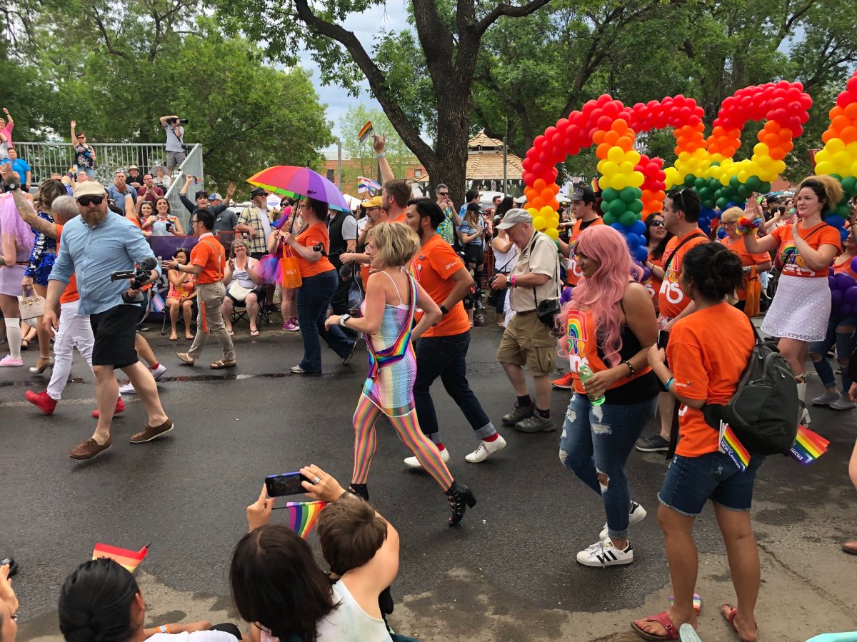 Edmonton Pride Parade continues after being stopped by demonstrators