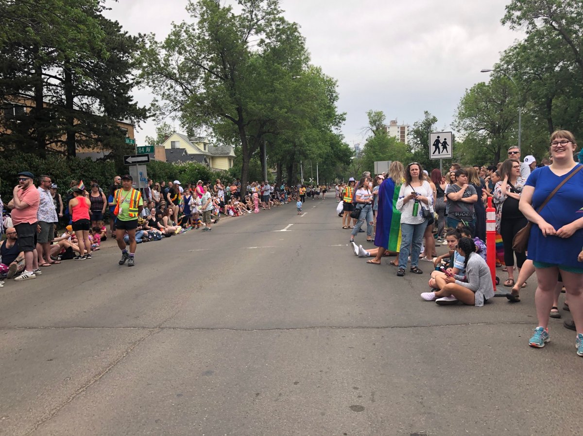 Edmonton Pride Parade continues after being stopped by demonstrators ...