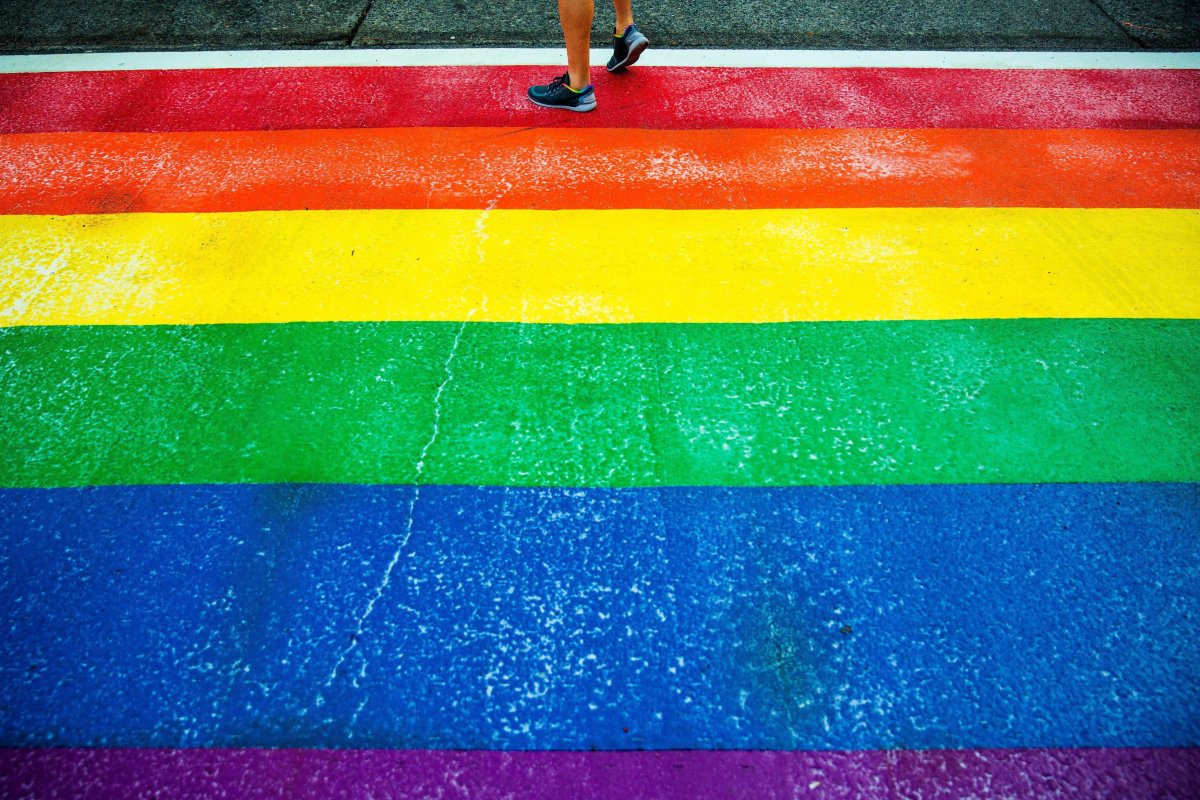 FILE - Opponents of a rainbow crosswalk in Surrey used the inflated costs of a different crosswalk project to object to the Surrey one.
