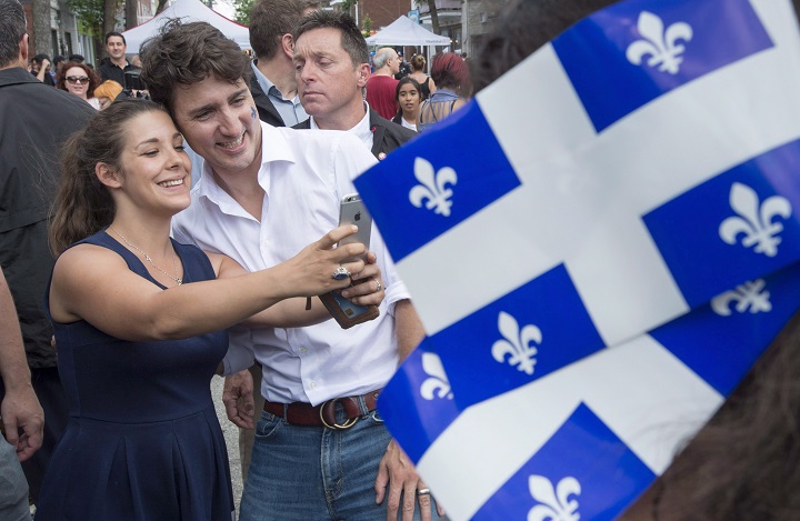 East-end Montreal Tim Hortons goes blue to celebrate Fête nationale -  Montreal