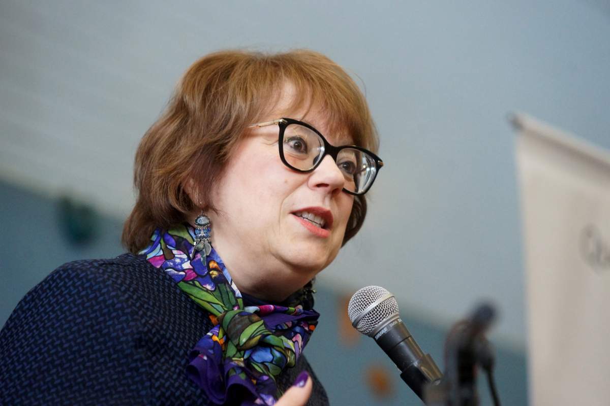 Quebec Minister for Higher Education Hélène David weighed in on the protest at Montreal high school.