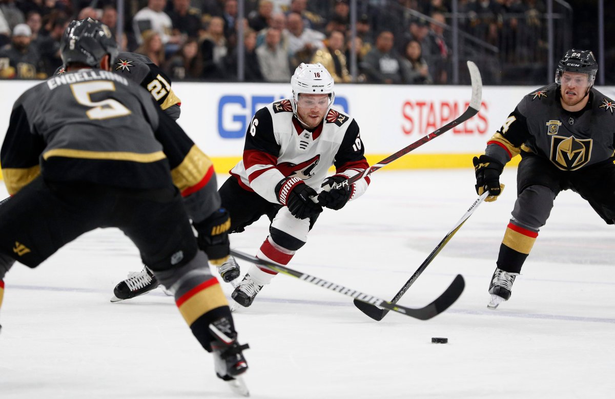 Montreal Canadiens sign Max Domi who was acquired from the Arizona Coyotes in a trade for Alex Galchenyuk Friday night. File photo.