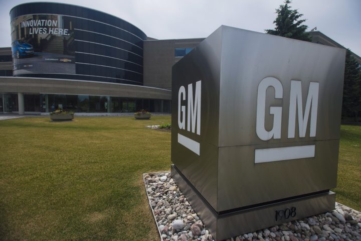 The General Motors Canada office in Oshawa, Ont.