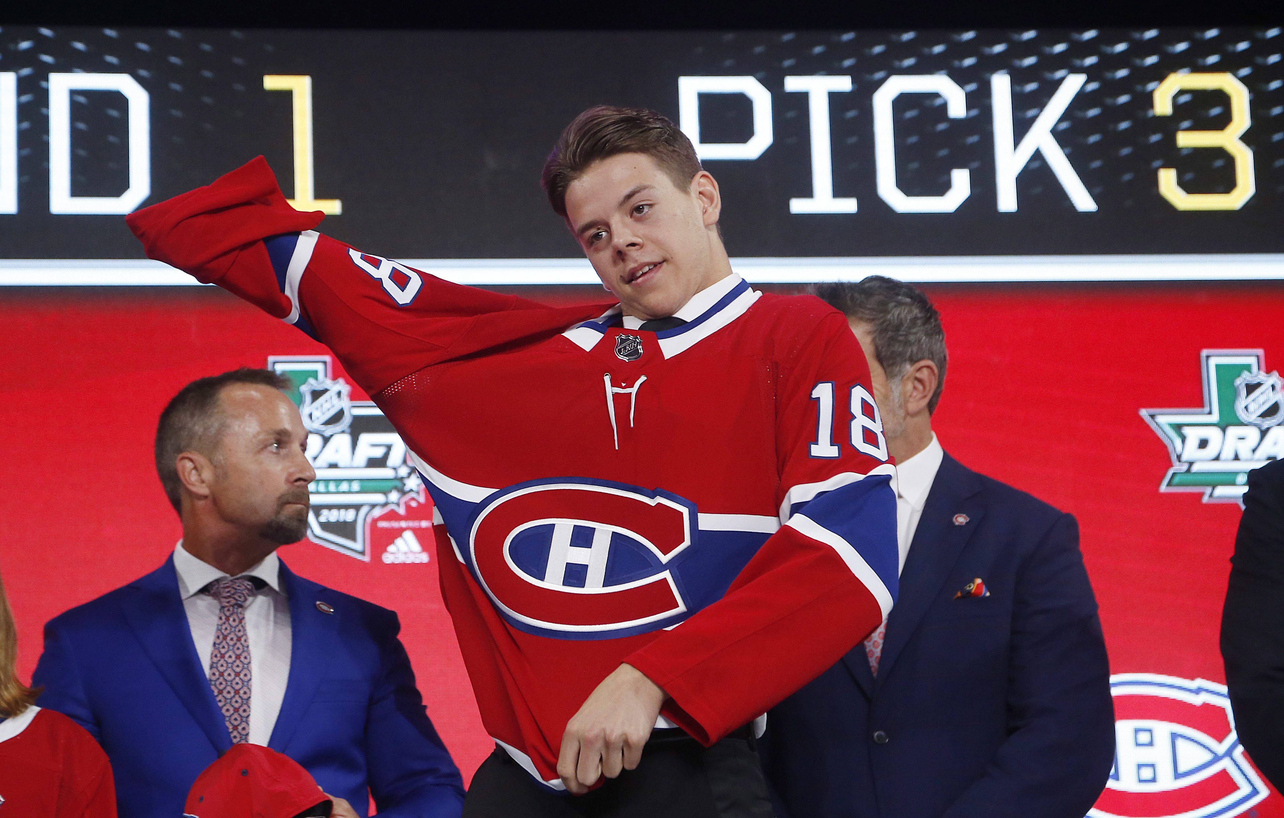 Montreal Canadiens pick forward Jesperi Kotkaniemi third overall at NHL  draft - Montreal