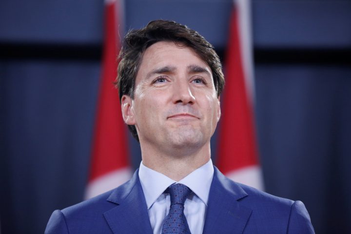 Justin Trudeau takes part in a news conference in Ottawa June 20, 2018.