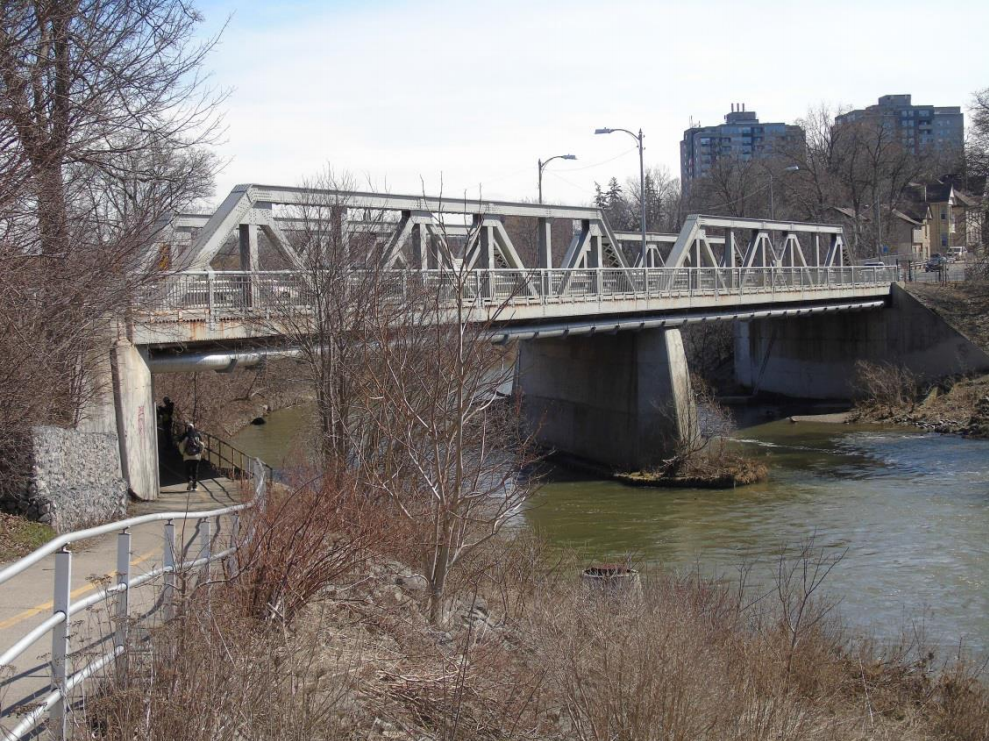 One of this year's top construction projects includes the upcoming replacement of Victoria Bridge, which sits on Ridout Street North, just east of Thames Park.