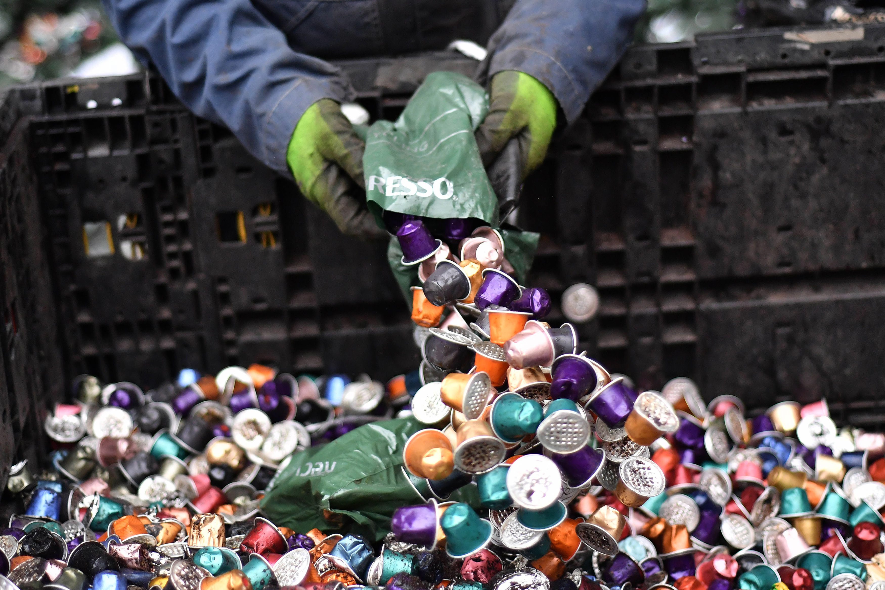 Nespresso recycling store