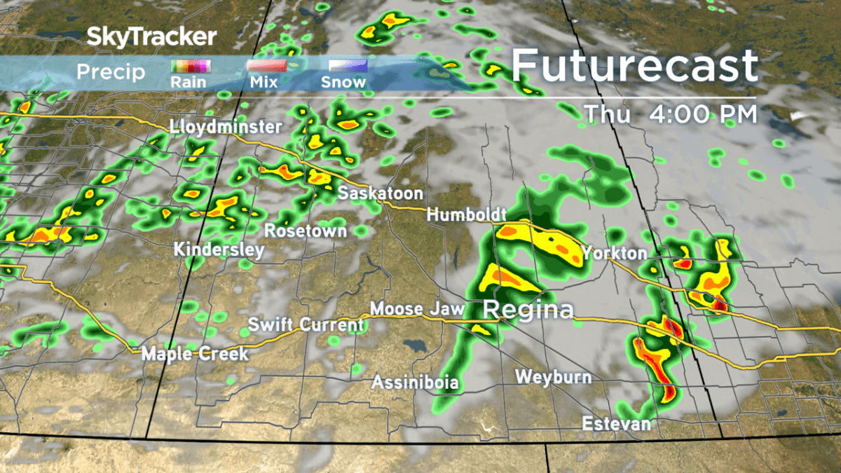 Severe thunderstorm, tornado threat Thursday in southeast Sask. - image