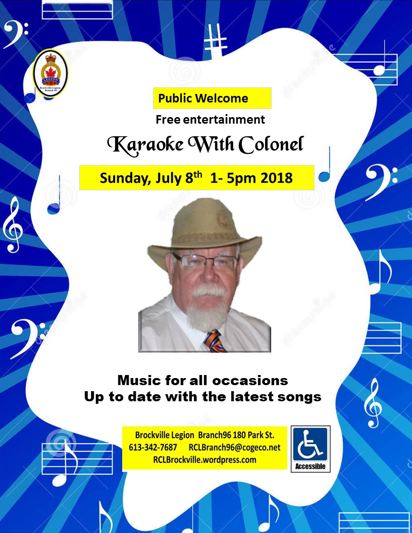 Karaoke with the Colonal! - image
