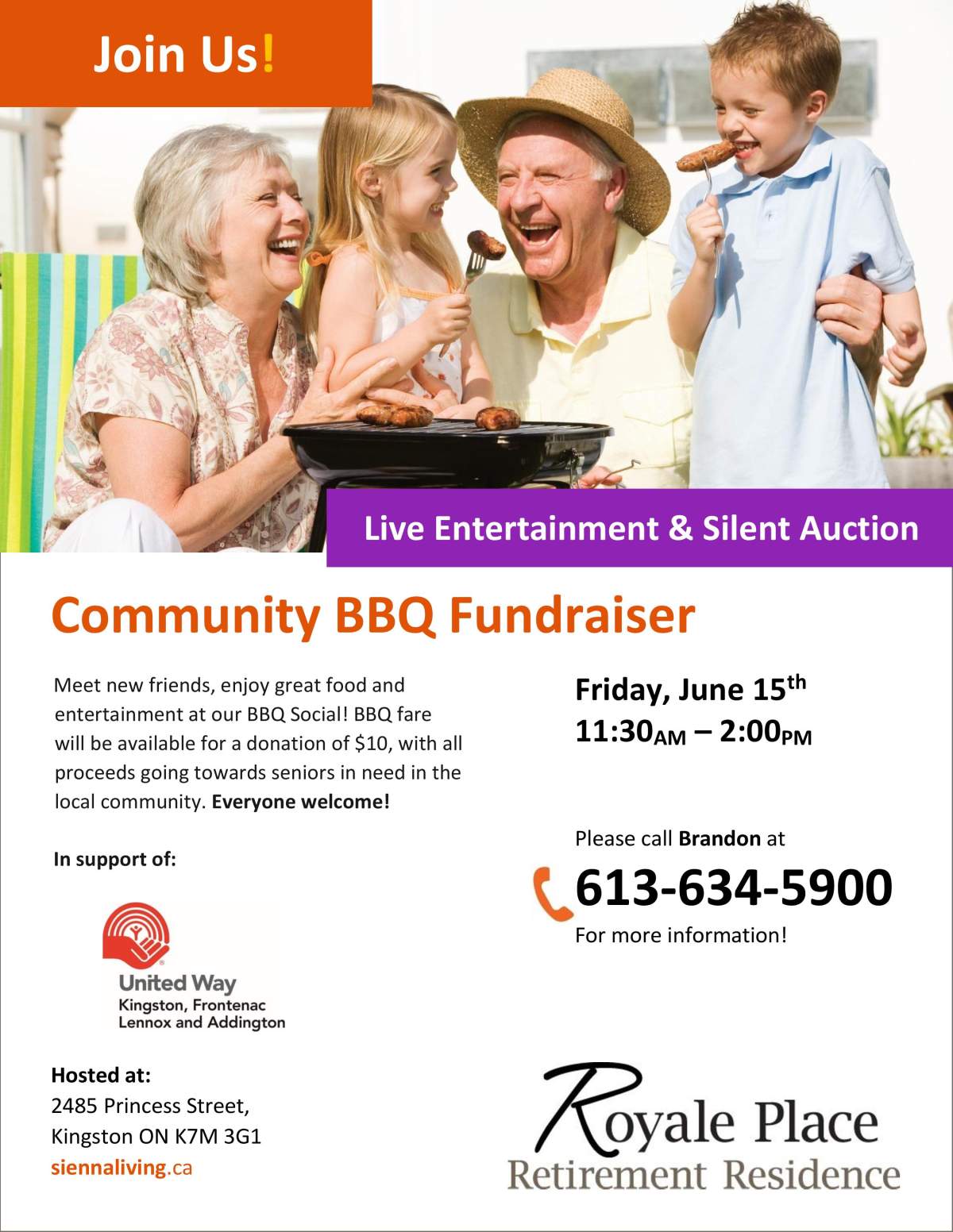 Royale Place Charity BBQ for the United Way - image