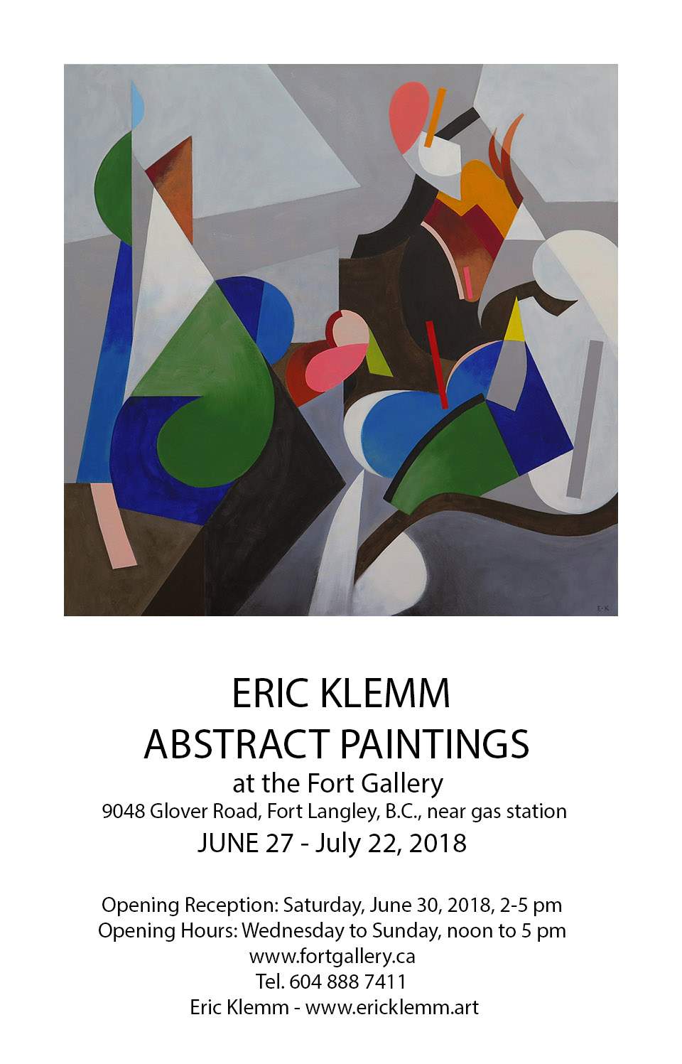 Eric Klemm: Abstract Paintings - image