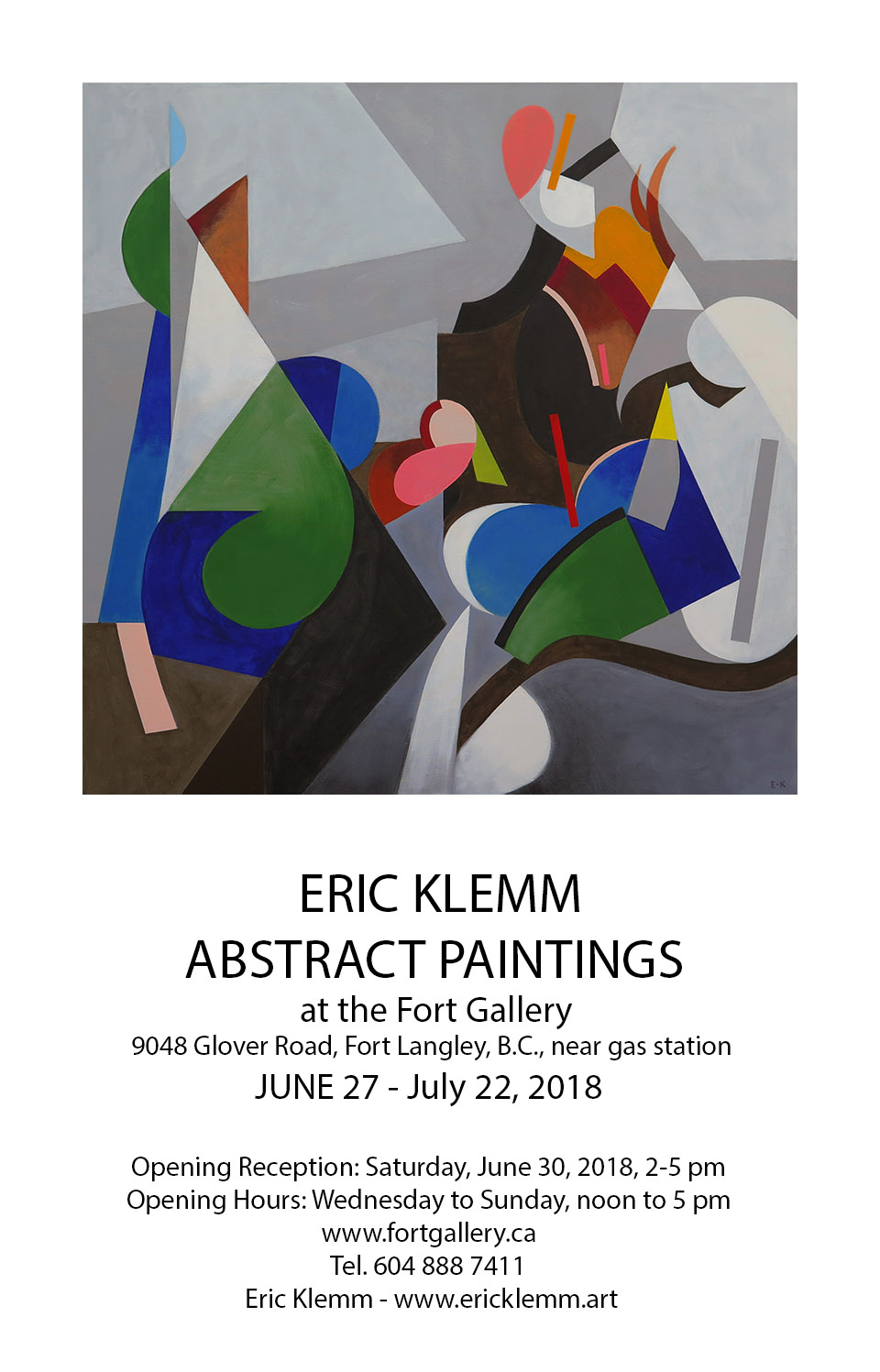 Eric Klemm: Abstract Paintings - image