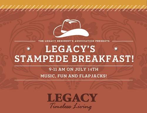 Legacy Residents Association Second Annual Stampede Breakfast - image