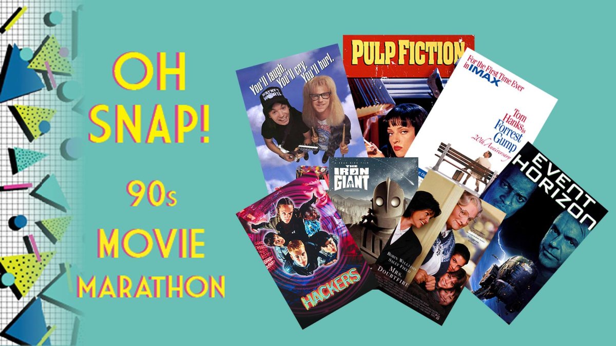 Oh Snap! ’90s Movie Marathon - image