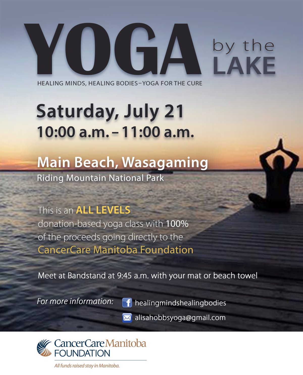 Yoga by the Lake - image