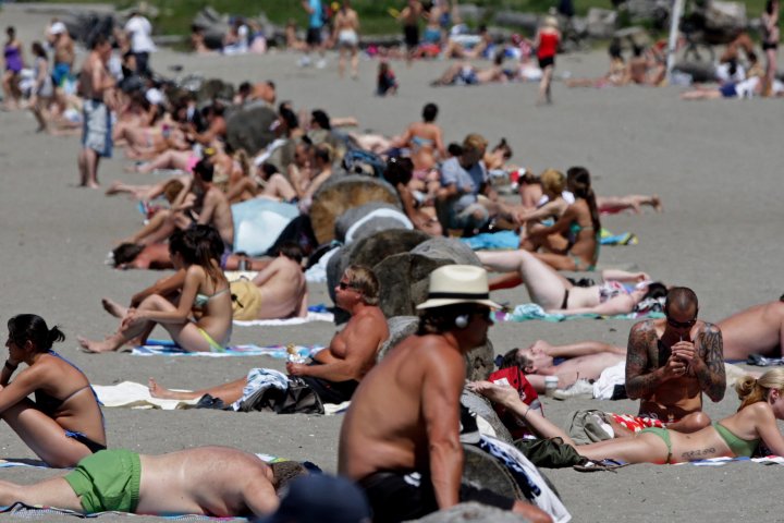 Man arrested after suspect touches sunbathing woman at English Bay