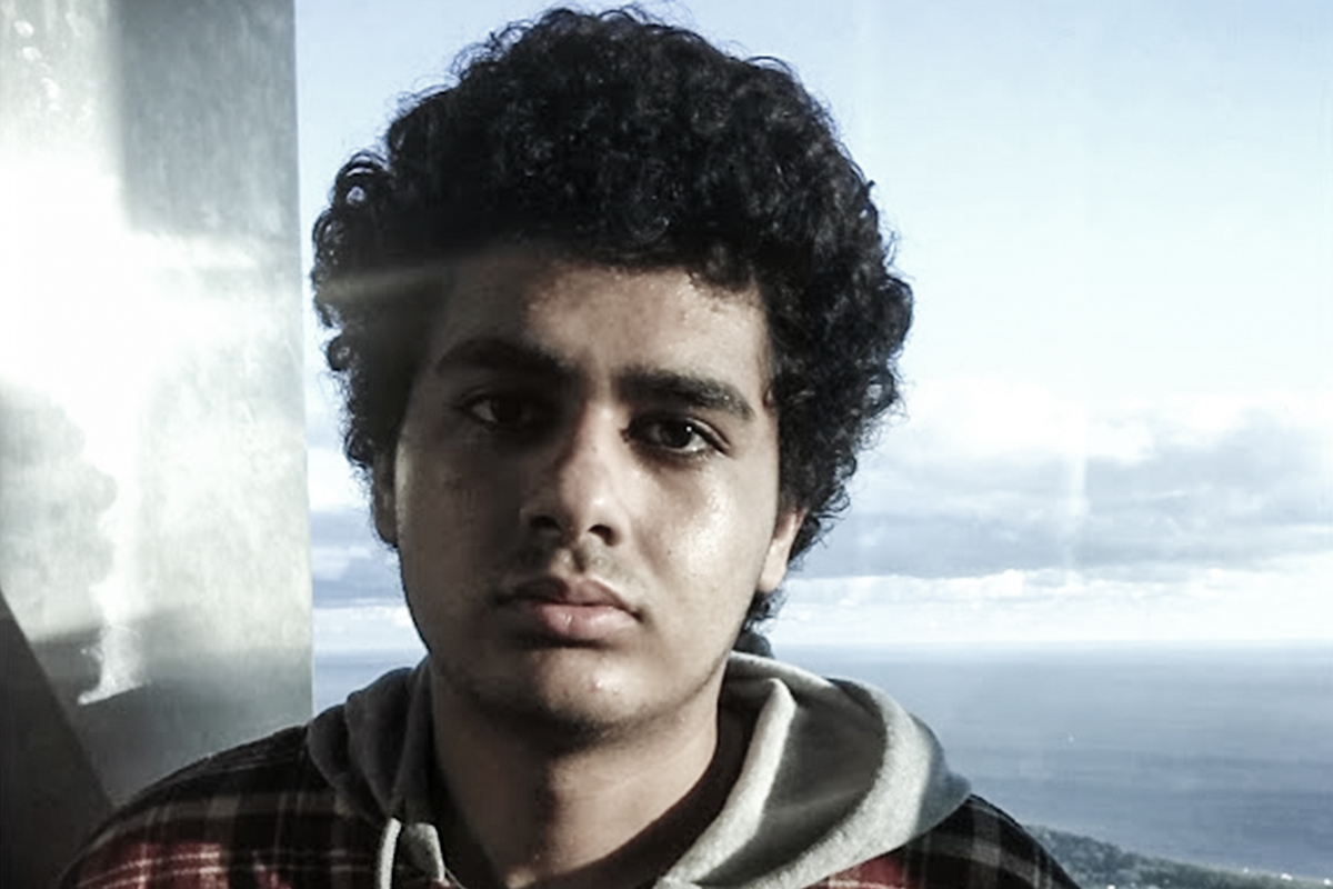 Abdulrahman El Bahnasawy at a Kuwait mental hospital.