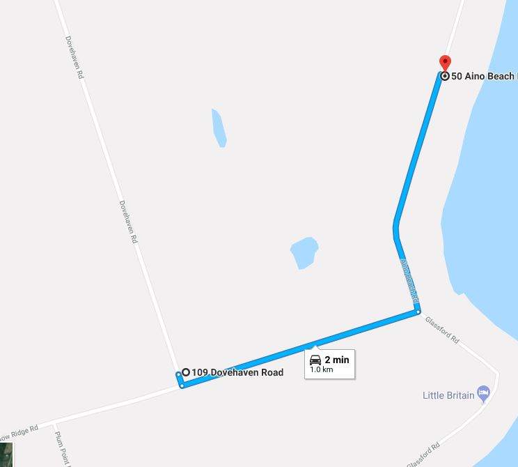 OPP are looking for anyone who may seen individuals near Aino Beach Road on the night of May 28 or early May 29.