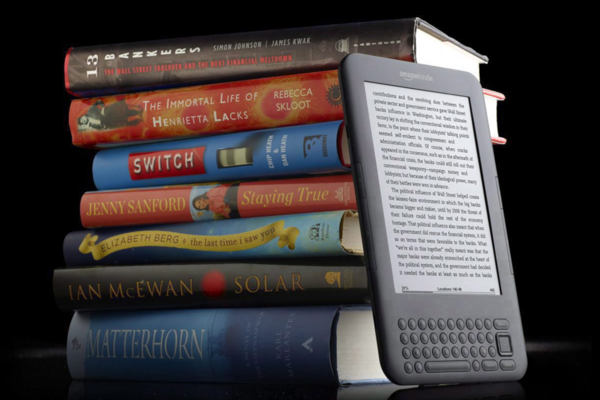 Amazon used Kindle and traditional book sales to determine the rankings.