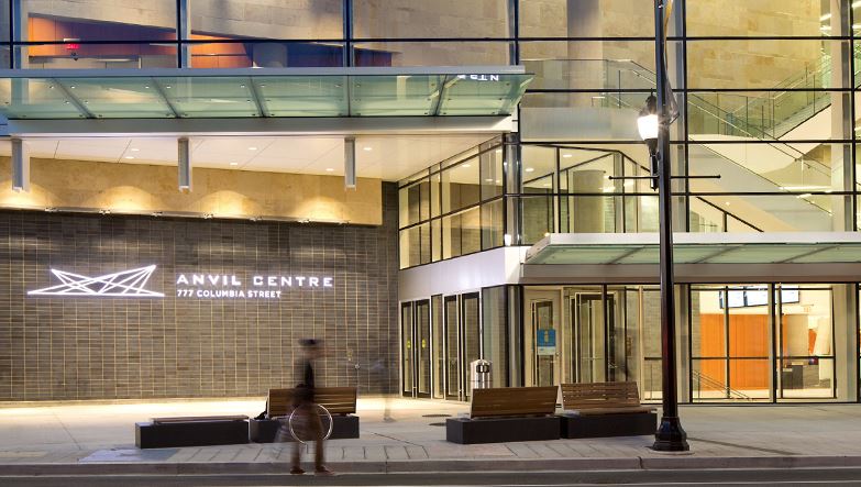 The event was initially scheduled for New Westminster's Anvil Centre.