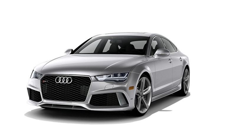 Police say an Audi RS7, like the one shown in the photo, was stolen by a man who was later found intoxicated.