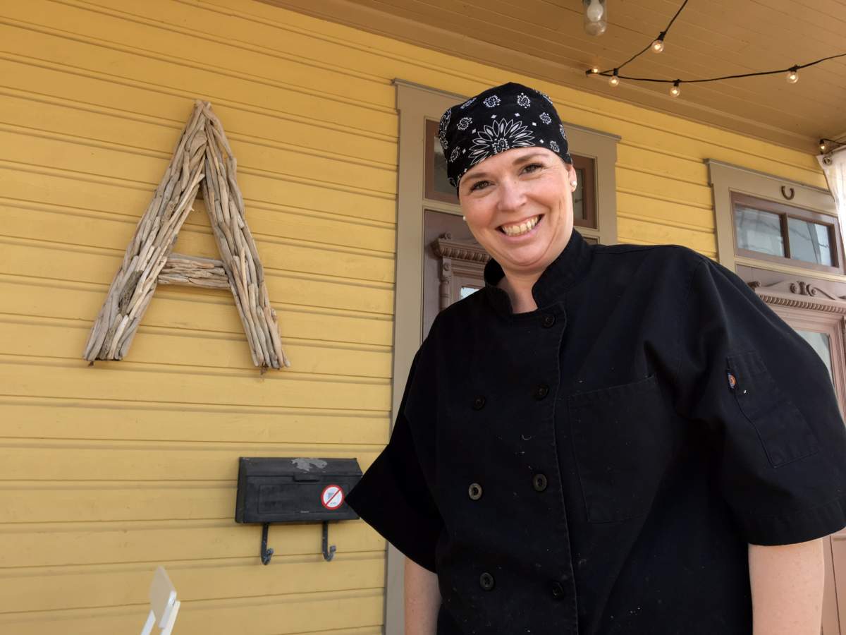 The 'A' has been returned to Avocado Sushi in Pointe-Claire, Tues. June 26, 2018.