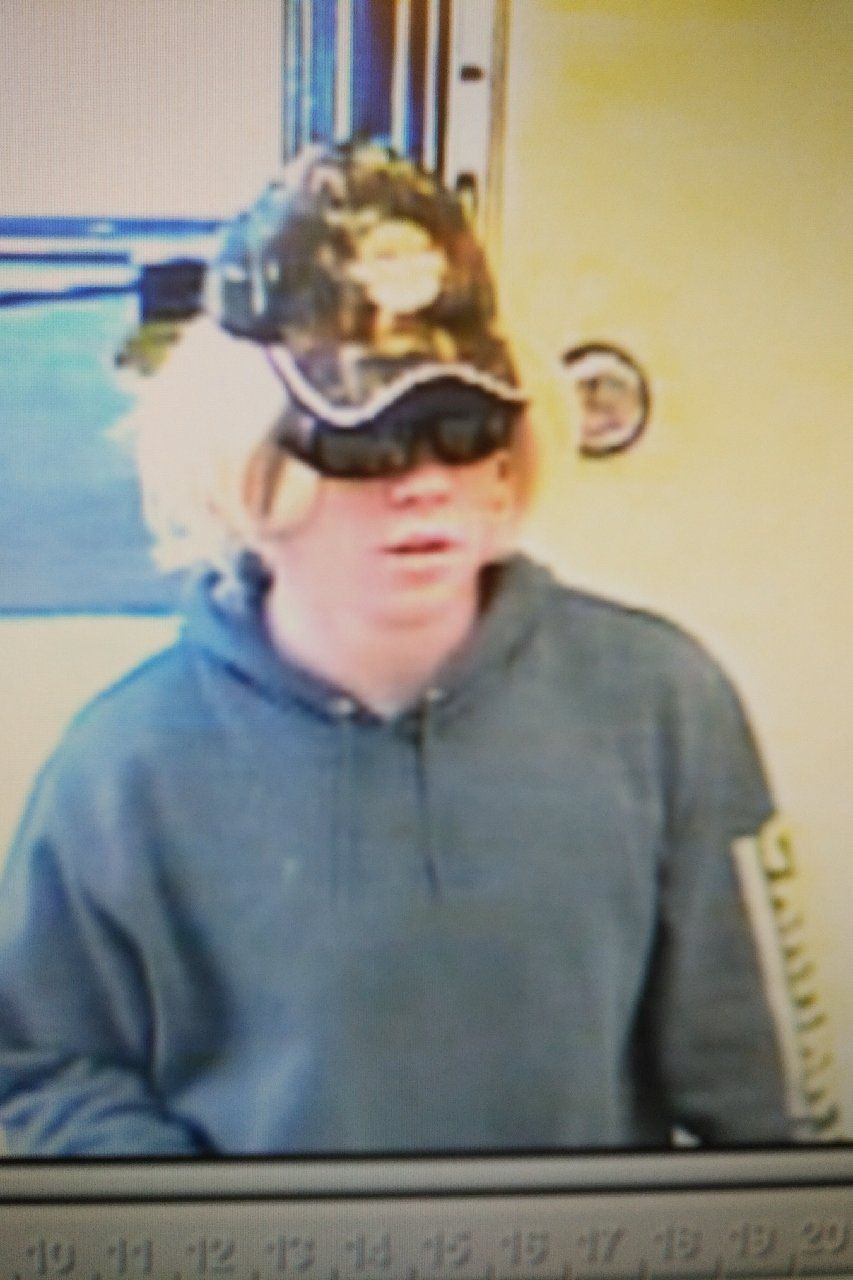 RCMP are searching for a suspect in a Wabamun, Alta., bank robbery, Friday, June 8, 2018. 