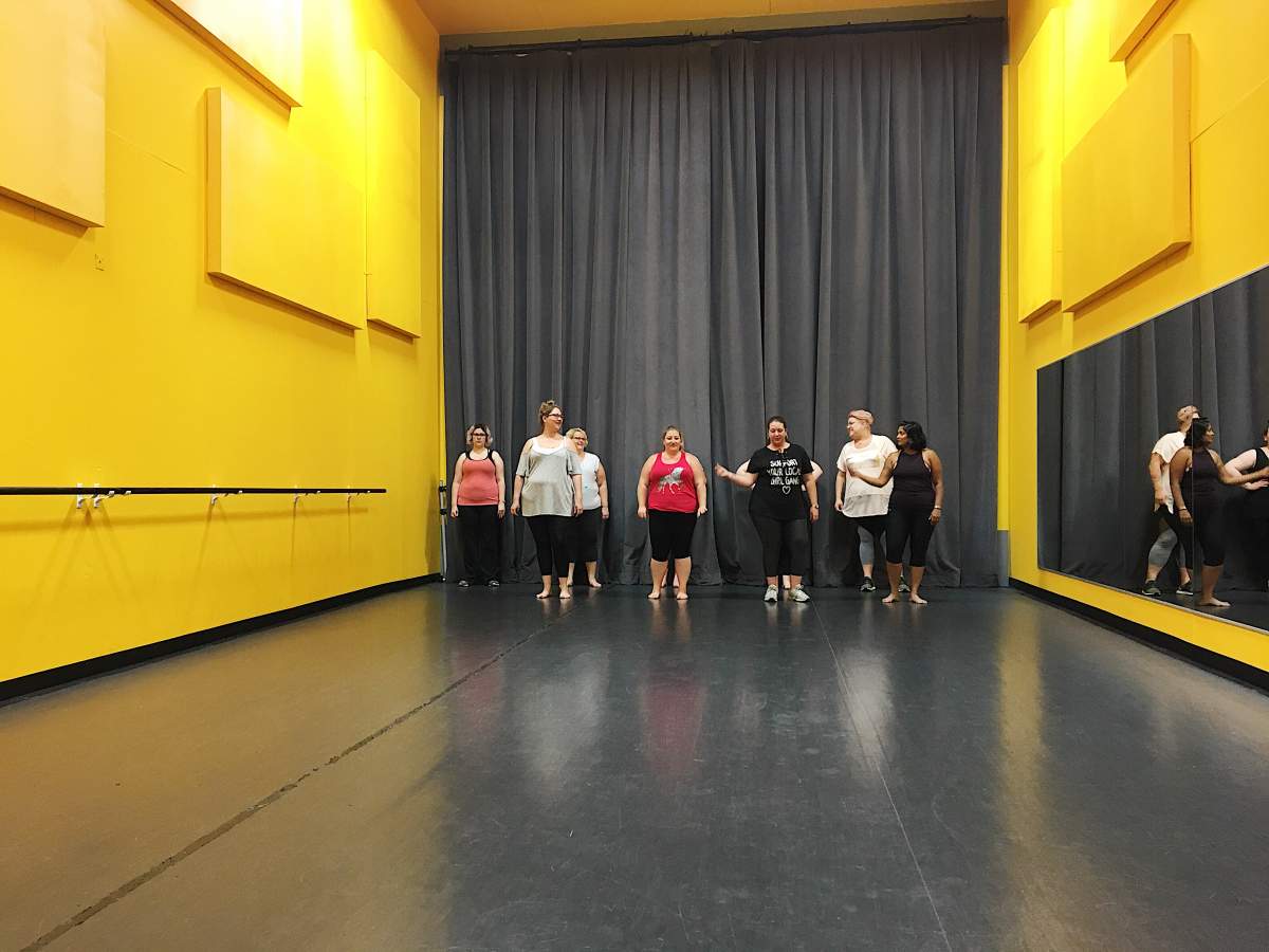 Dance class with Big Girl YYC