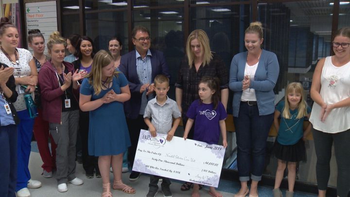 Bloom presented its seventh annual donation to Saskatoon's NICU; a total of $61,000 was raised. 