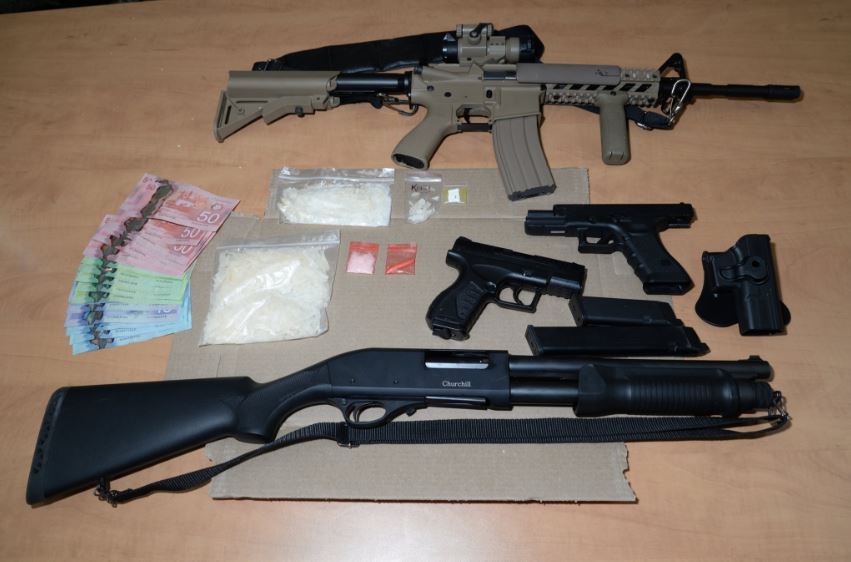Guelph police seize drugs and guns in bust | Globalnews.ca