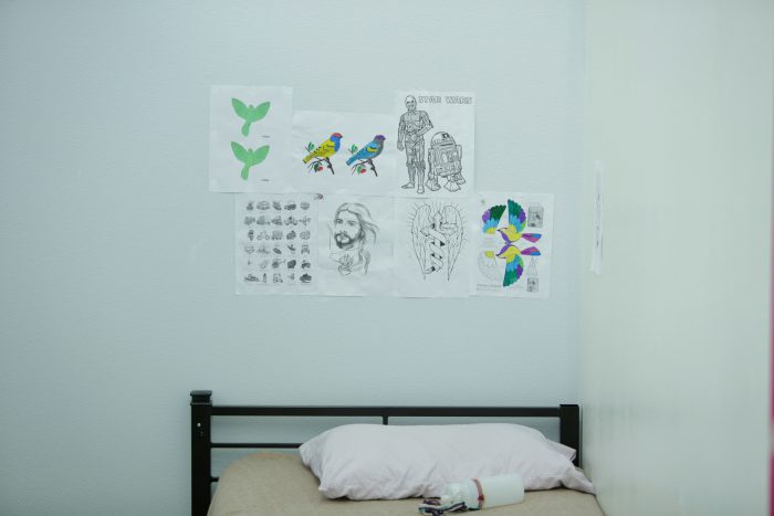 Casa Padre, an immigrant shelter for unaccompanied minors, in Brownsville, Texas, U.S., is seen in this photo provided by the U.S. Department of Health and Human Services, June 14, 2018.