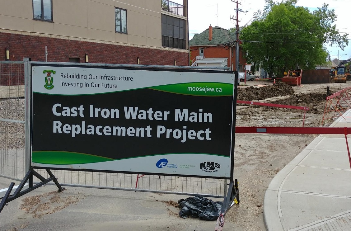 The construction process at all sites is said to include excavation, pipe replacement, compaction and repaving, while some sites will also see concrete sidewalk replacement where new service connections to properties are established.
