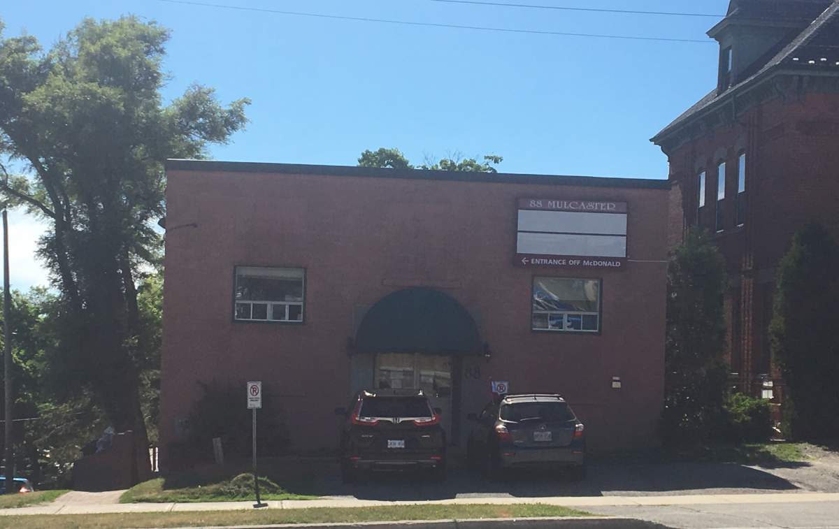 The David Busby Street Centre is located at 88 Mulcaster Street in Barrie.