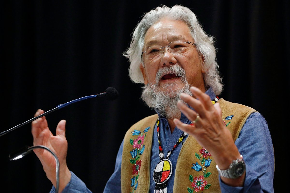 Dr. David Suzuki speaks at a Special Chiefs Assembly / Conference on Climate Change and the Environment in Winnipeg, Tuesday, November 29, 2016.