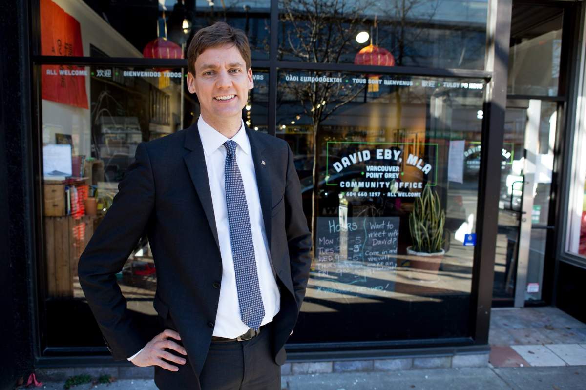 B.C. Attorney General David Eby.