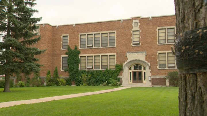 This file photo shows Crescents school in Regina.