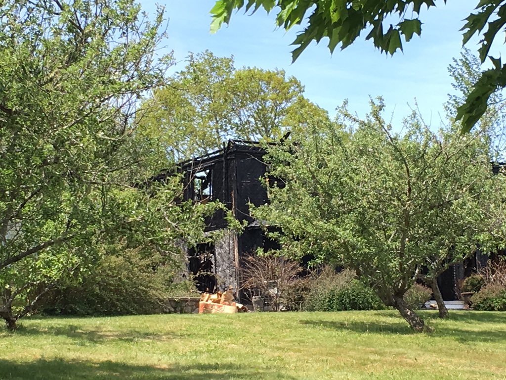 Halifax RCMP are investigating a fire in Chester , N.S., that left the house a "complete loss.".