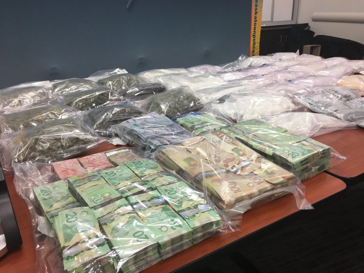 Police seize 4,400 fentanyl pills, 21 kg of meth in one of the biggest drug busts in Saskatoon - image