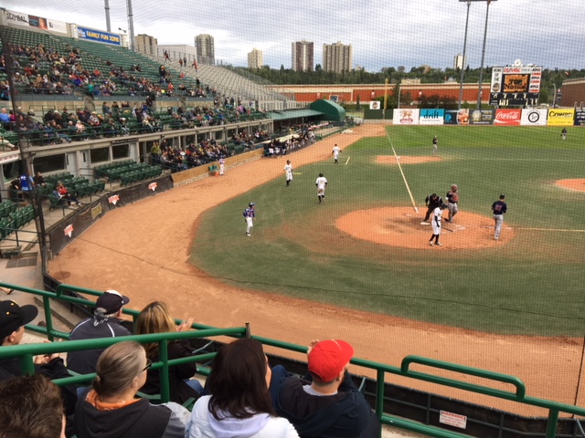 The 1,668 baseball fans who gathered to watch the Prespects’ home opener at Edmonton’s RE/MAX Field on Thursday night got to see their team tame the Lethbridge Bulls by a score of 7-1.