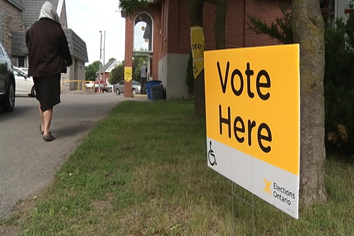 Voters go to the polls Thursday for the Ontario election.