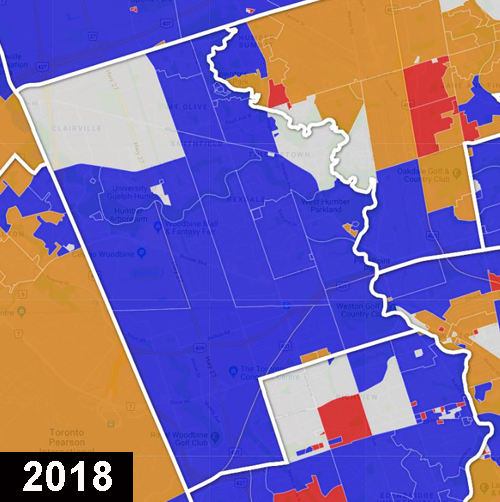 Ontario’s startling election in eight beforeandafter maps Globalnews.ca