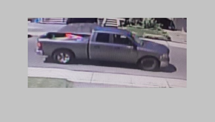 Police released an image of a Dodge Ram pickup truck involved in a fatal hit-and-run in Toronto on Monday, June 11, 2018.