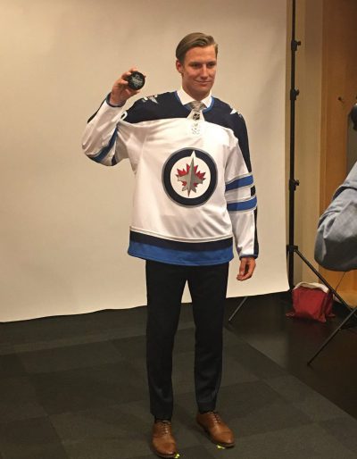 Swedish forward David Gustafsson