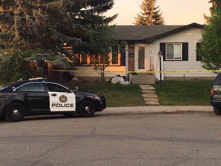 Calgary homicide police are investigating the death of a man at a home in Marlborough Saturday morning.