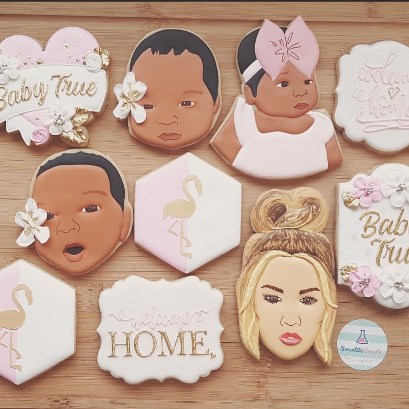 Khloe Kardashian made a custom cookie order from Winnipeg's Scientific Sweets.