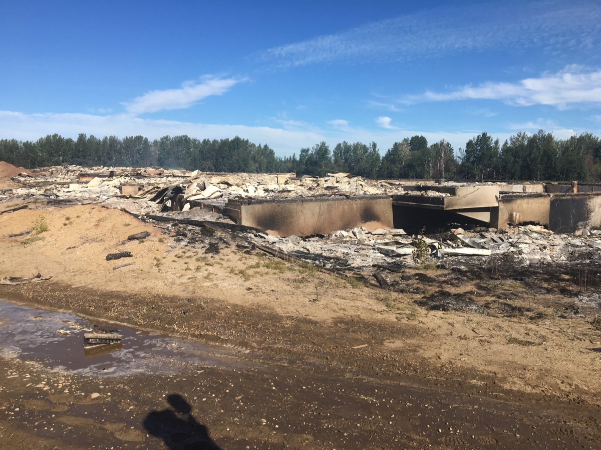 Fire that destroyed 16 Stony Plain townhomes may have been deliberately