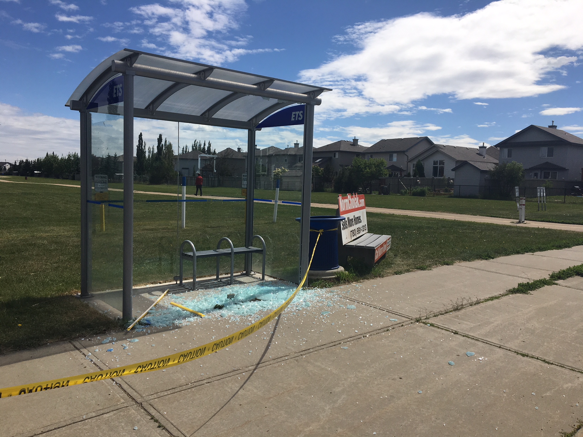 Dozens Of Edmonton Bus Shelters Smashed In Overnight Vandalism Spree ...