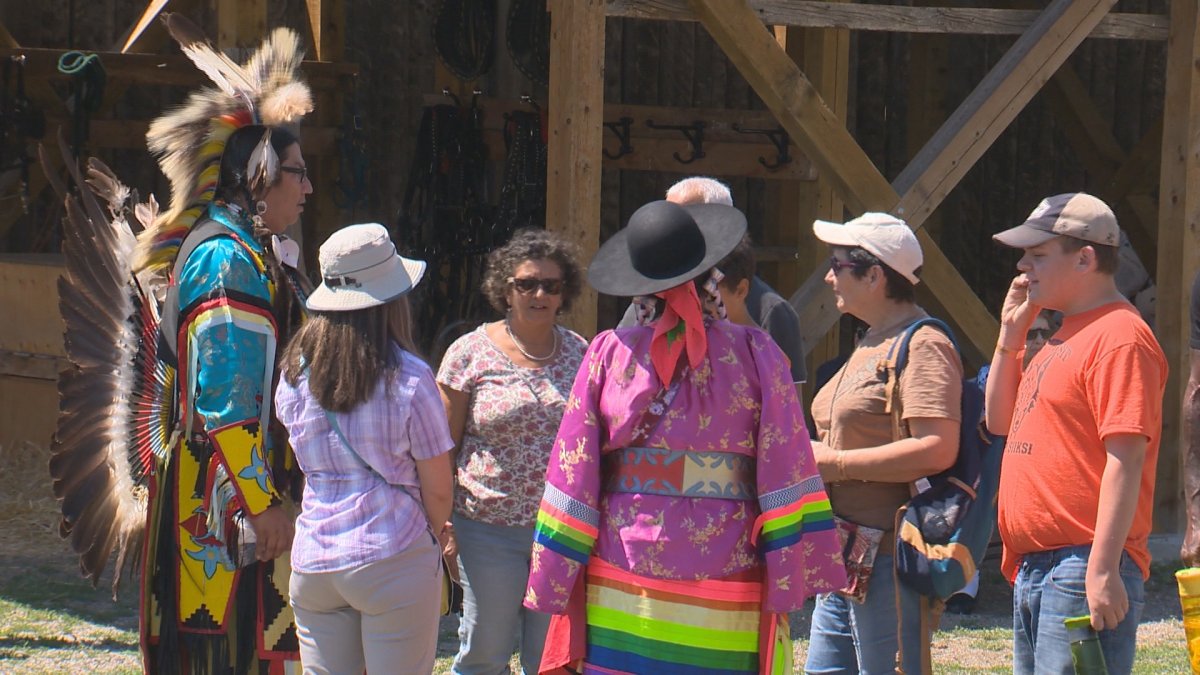 National Indigenous Day was celebrates at Fort Whoop-Up with a mini pow-wow and traditional events.