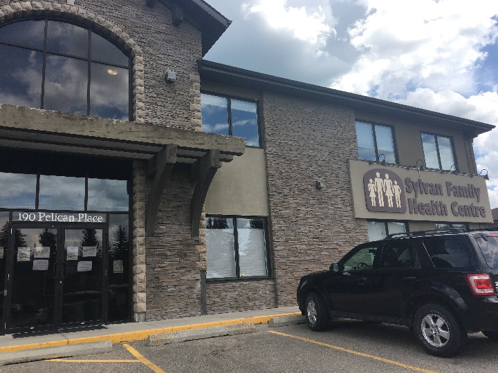 The Sylvan Lake clinic where Fred Janke worked.