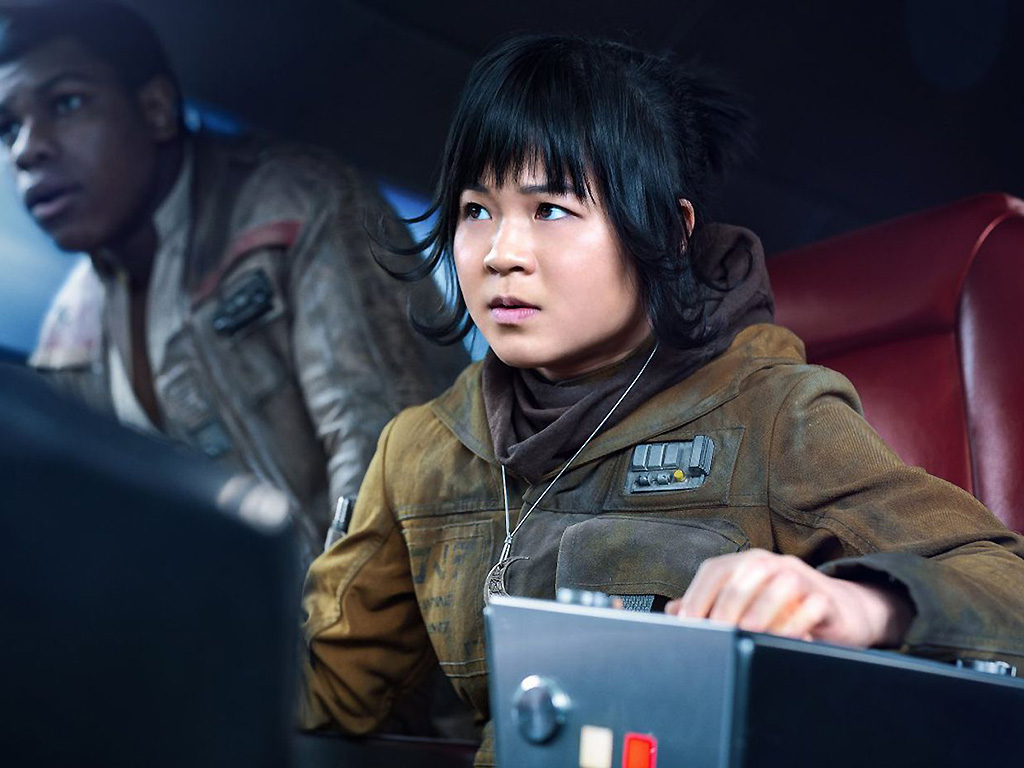 Kelly Marie Tran stars as Rose Tico in 'The Last Jedi.'.